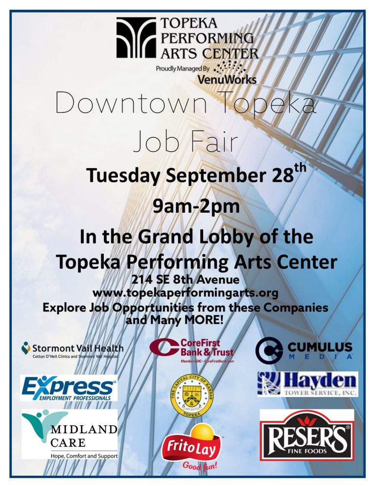 Downtown Topeka Job Fair DowntownTopeka